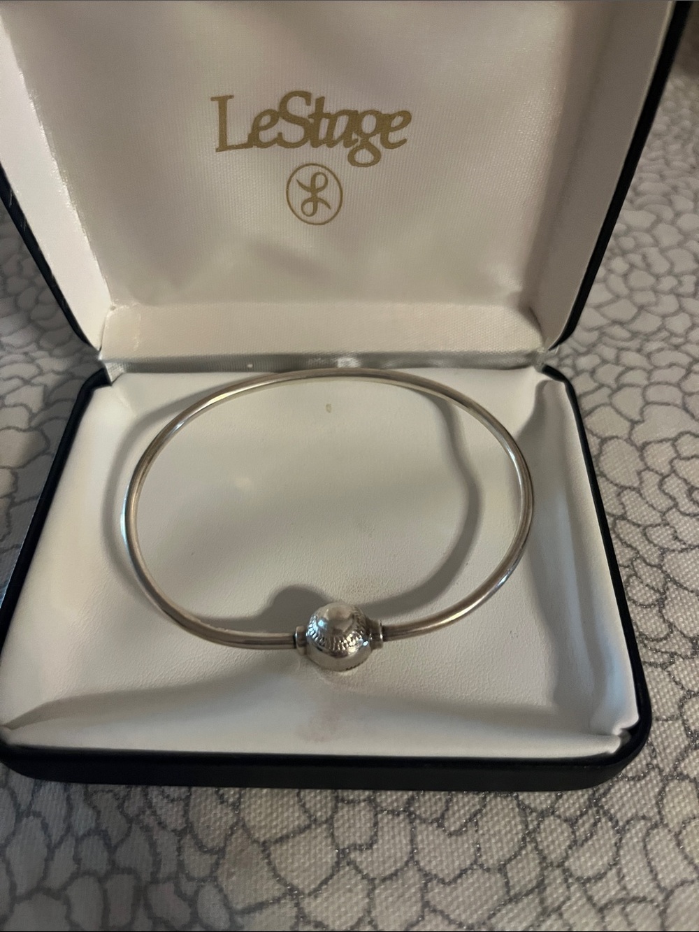 Limited Edition LeStage Cape Cod Bracelet with Baseball Screwball